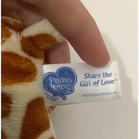 Precious Moments Plush Raffie Giraffe Stuffed Animal Toy Aurora World 2017 6" - Picture 4 of 8